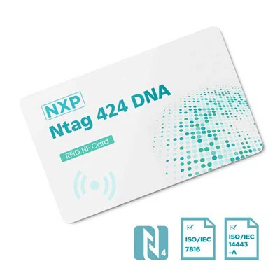 NFC NTAG424 DNR kortelė