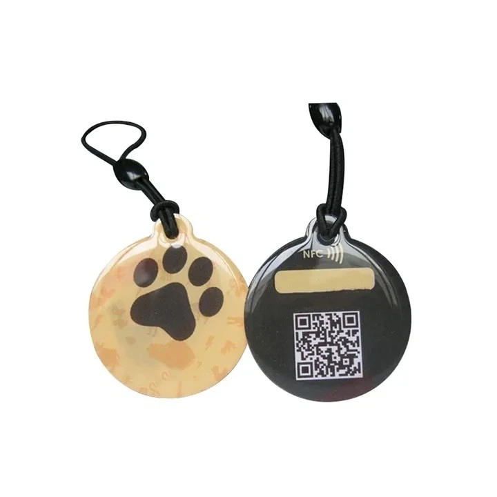 NFC QR Code Dog Tag